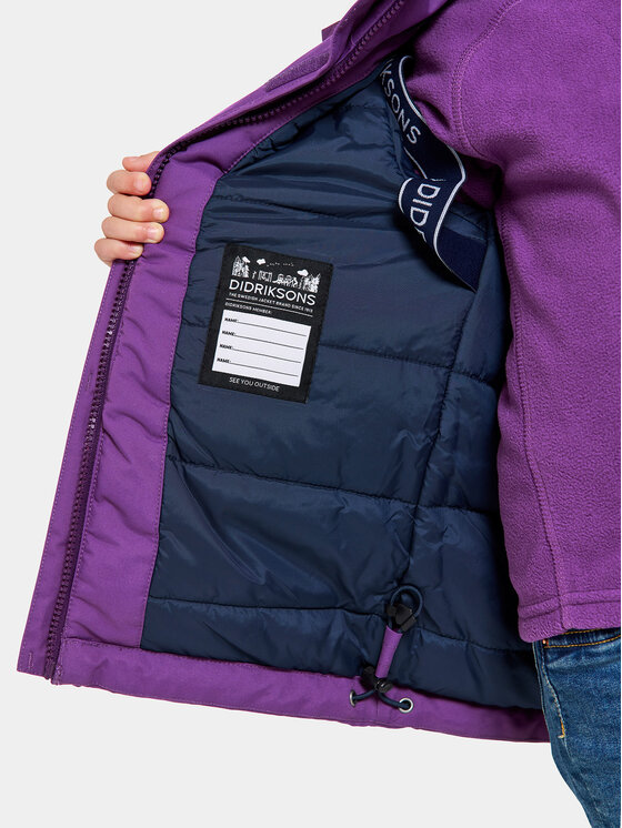 Didriksons Didriksons Зимно яке Bjärven 505470 Виолетов Regular Fit