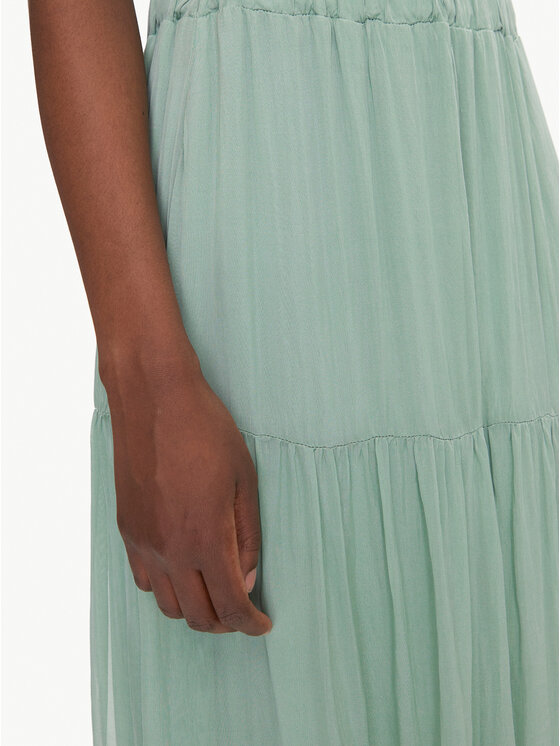 Dixie Dixie Spódnica maxi G207W007A Zielony Regular Fit