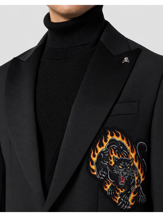 PHILIPP PLEIN PHILIPP PLEIN Sako 32053 Čierna Regular Fit