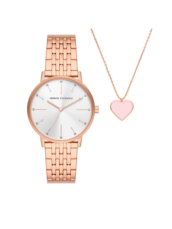 Armani Exchange Armani Exchange Hodinky AX7145SET Zlatá
