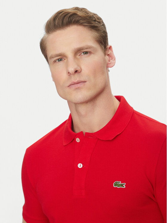 Lacoste Lacoste Polo PH4012 Rosso Slim Fit
