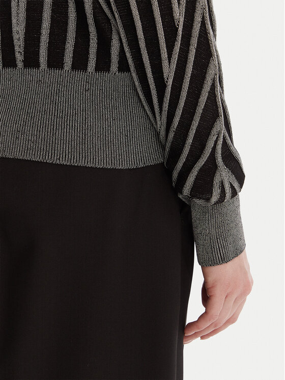 DKNY DKNY Sweter P5MSDZ52 Szary Regular Fit