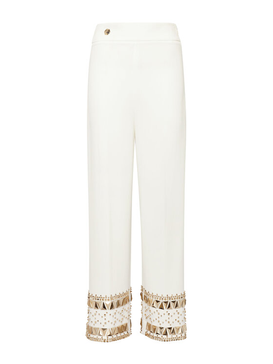 PHILIPP PLEIN PHILIPP PLEIN Pantaloni di tessuto 2967 Bianco