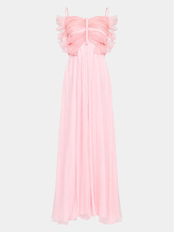 Blugirl Blumarine Blugirl Blumarine Vakarinė suknelė RA3063 T3339 Rožinė Regular Fit