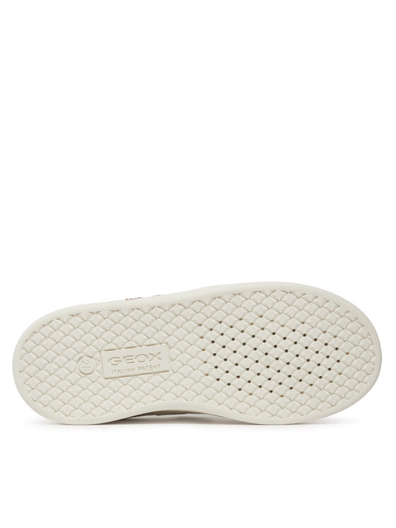 Geox Geox Tenisice J Eclyper Girl J45LRA 000BC C1ZH8 S Bijela