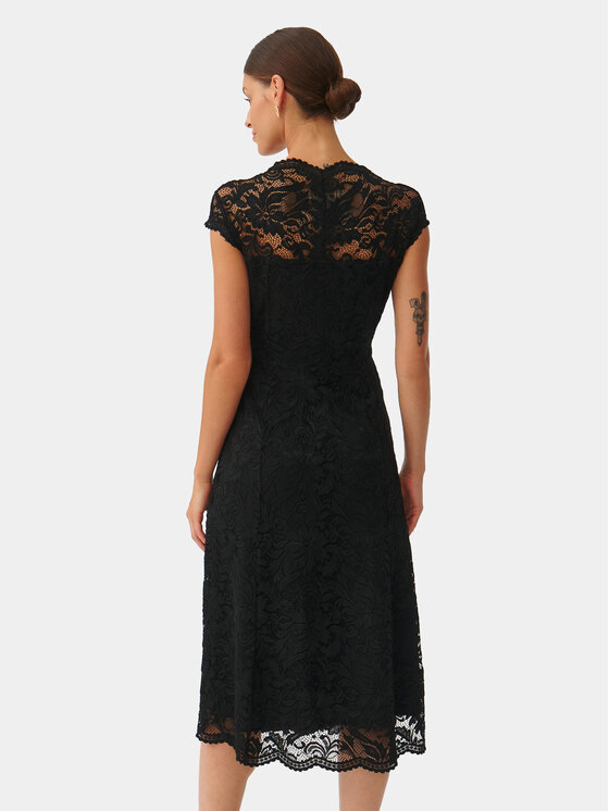 Tatuum Tatuum Abito da cocktail Emantiko T2322.202 Nero Regular Fit