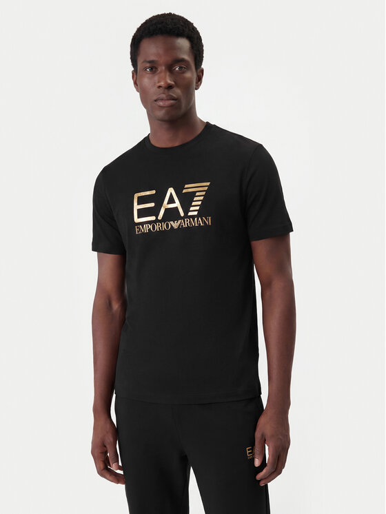 EA7 Emporio Armani EA7 Emporio Armani Marškinėliai 7M001412 AF22264 MC004 Juoda Regular Fit