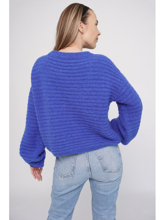 lemoniade lemoniade Sweter Ls494Z royal Niebieski Oversize