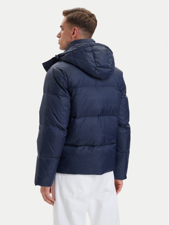 Calvin Klein Calvin Klein Пухено яке LV04LH503G Тъмносин Regular Fit