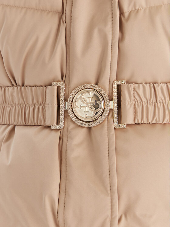 Guess Guess Vatovaná bunda W5BL30 W2802 Béžová Regular Fit
