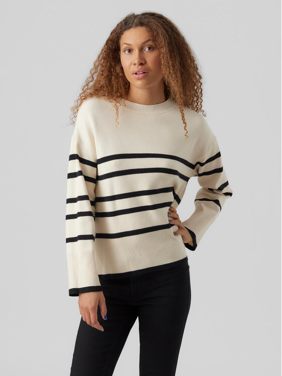 Vero Moda Pull 10278319 Beige Regular Fit Modivo