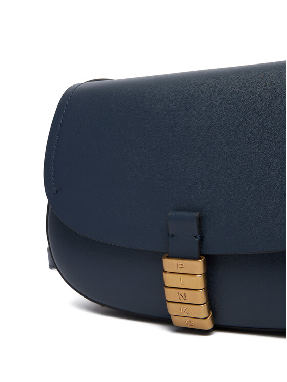 PINKO PINKO Τσάντα Saddle Mini PE PLTT 103831 A1ZX Μπλε