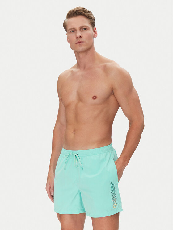 Quiksilver Quiksilver Plaukimo šortai Spl Fineline Volley 15 EQYJV04141 Turkio Regular Fit