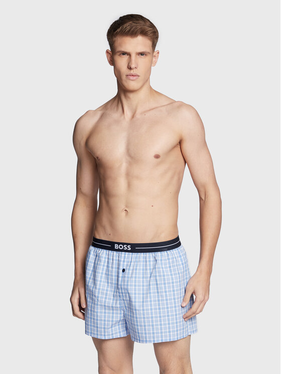 BOSS Boss 2er-Set Boxershorts Nos 50480056 Himmelblau