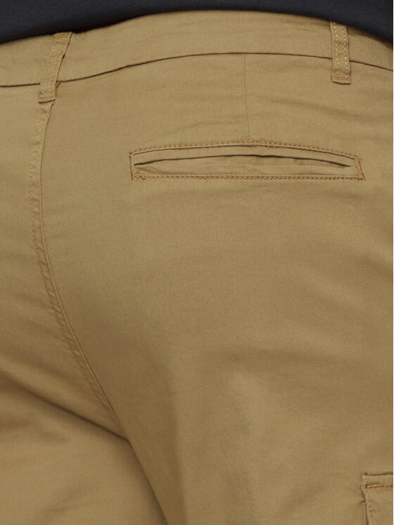 Brave Soul Brave Soul Pantaloni di tessuto MTR-CLARKSONSTN Beige Straight Fit