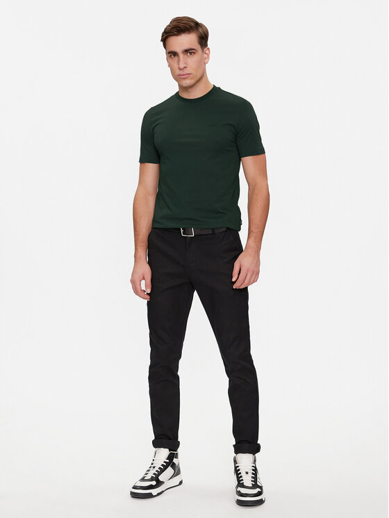 BOSS Boss Tričko Thompson 01 50468347 Zelená Regular Fit