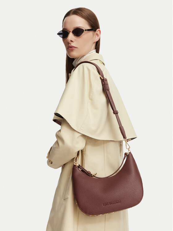 LOVE MOSCHINO Torbica JC4018PP1PLT0200 Smeđa
