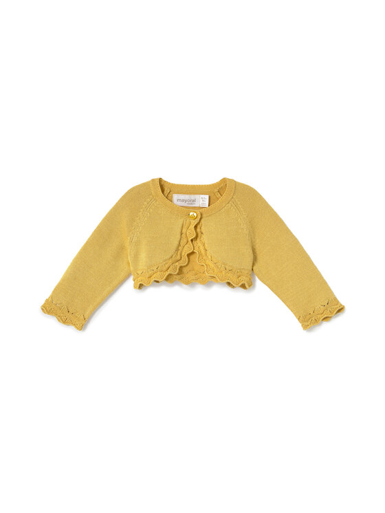 Mayoral Mayoral Болеро 318 Жовтий Regular Fit
