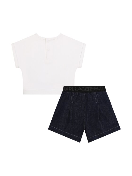 KARL LAGERFELD KARL LAGERFELD Completo tuta z30125n48 Bianco Regular Fit