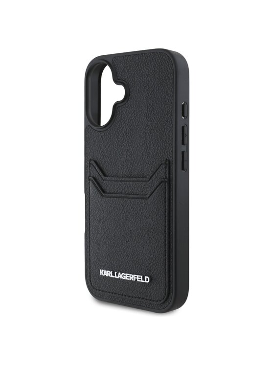 KARL LAGERFELD KARL LAGERFELD Etui na telefon iPhone 16 Czarny