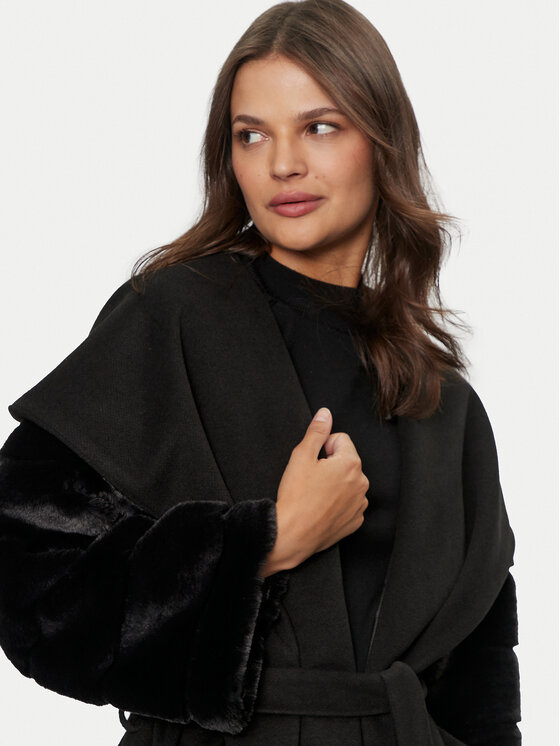Gaudi Gaudi Übergangsmantel 421FD35014 Schwarz Regular Fit