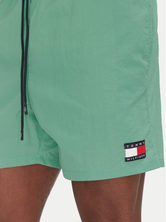 Tommy Hilfiger Tommy Hilfiger Badeshorts UM0UM03455 Grün Slim Fit