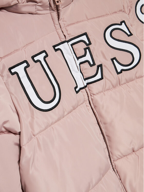 Guess Guess Μπουφάν πουπουλένιο J4BL26 WB240 Ροζ Relaxed Fit