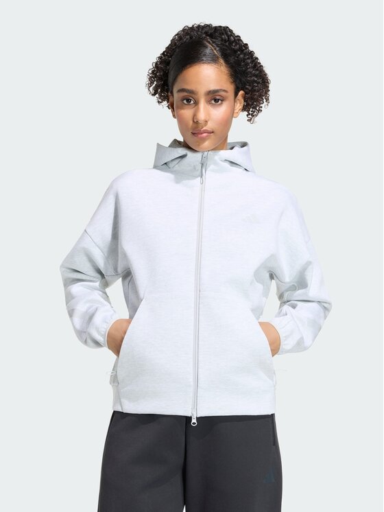 adidas adidas Bluza 164580 Szary Regular Fit