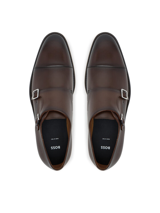 BOSS BOSS Polobotky Derrek 50547022 Hnědá