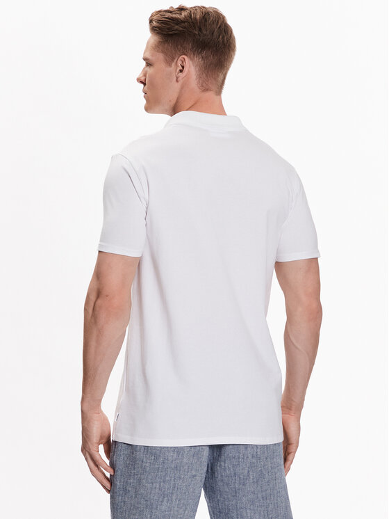 Lindbergh Lindbergh Polokošile 30-404036 Bílá Slim Fit