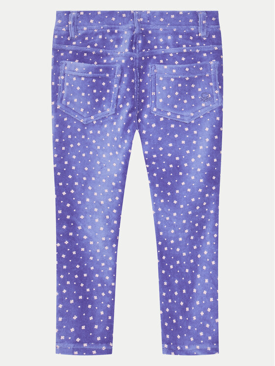 United Colors Of Benetton United Colors Of Benetton Hlače 4T4MGE029 Plava Slim Fit