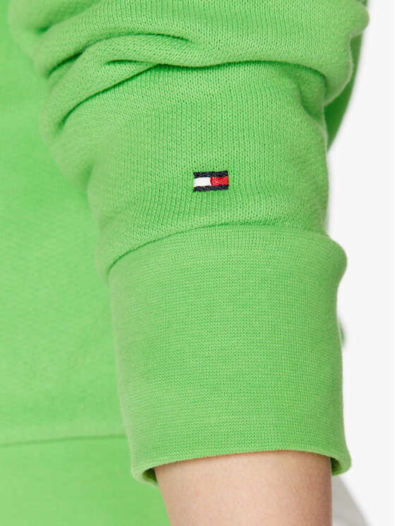 Tommy Hilfiger Tommy Hilfiger Bluza 1985 WW0WW37798 Zielony Regular Fit