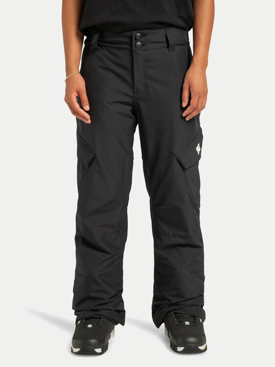 DC Shoes DC Shoes Сноуборд панталони Nonchalant ADJTP03023 Черен Regular Fit