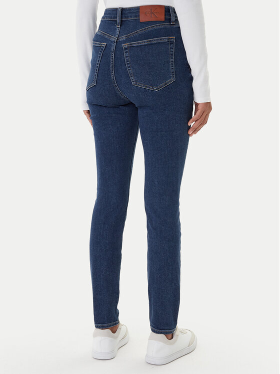 Calvin Klein Jeans Calvin Klein Jeans Jeansy LV047E611G Tmavomodrá Skinny Fit