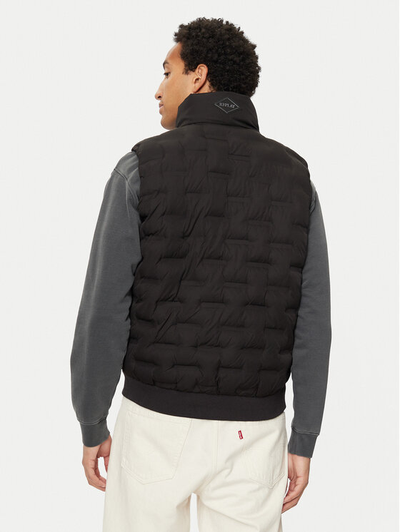 REPLAY REPLAY Жилет M8402 .000.84168 Чорний Regular Fit