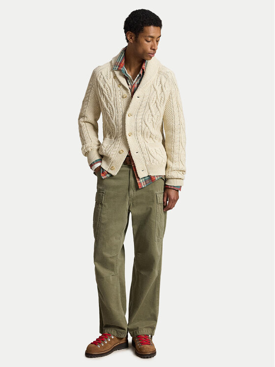 Polo Ralph Lauren Polo Ralph Lauren Kardigan 710B26779001 Beżowy jasny Regular Fit