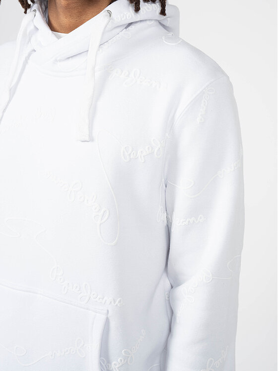 Pepe Jeans Pepe Jeans Felpa PM582290 | Paimon Bianco Regular Fit