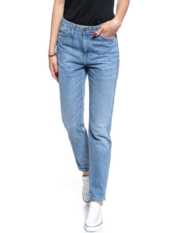 Lee Lee Jeans TAILORED MOM Blu Regular Fit