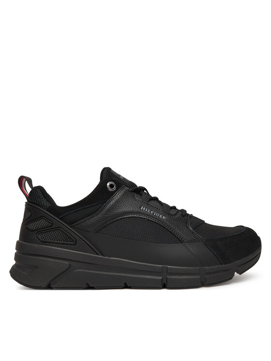 Tommy Hilfiger Tommy Hilfiger Сникърси Modern Comfort Run Outdoor FM0FM05639 Черен