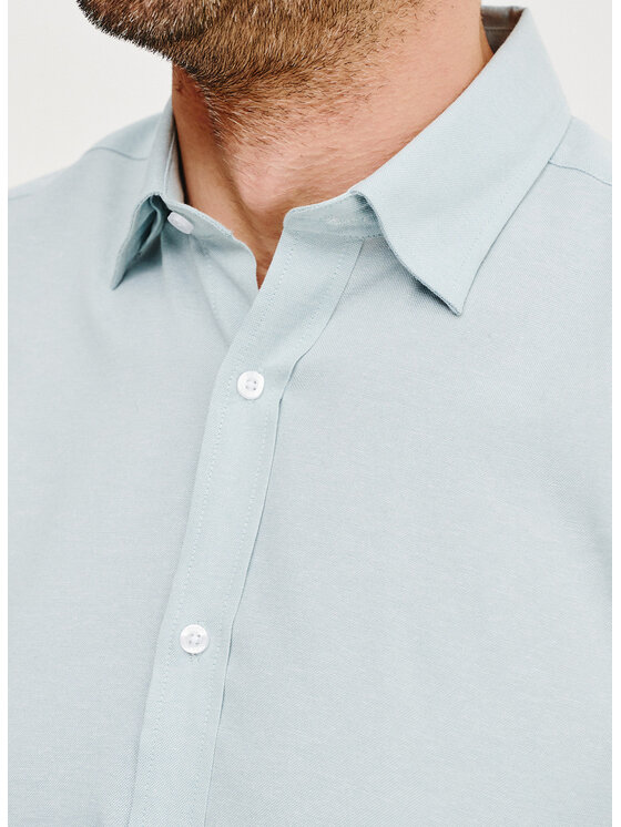 Pako Lorente Pako Lorente Koszula P25SN-1X-021 Zielony Slim Fit
