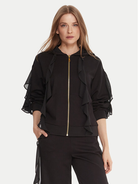 TWINSET TWINSET Pulóver 252LI2NBB Fekete Regular Fit
