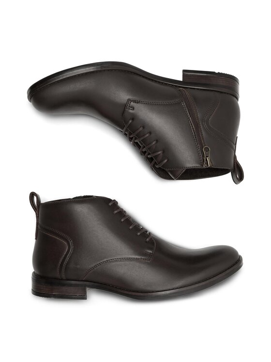 Lanetti Lanetti Schnürschuhe NORWAY-05 MBS Braun