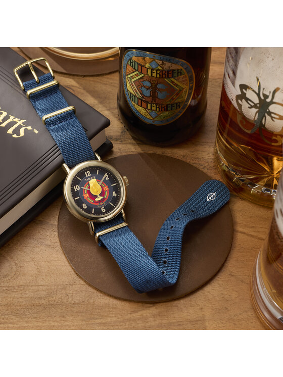 Timex Timex Zegarek TW2Y76100 Niebieski