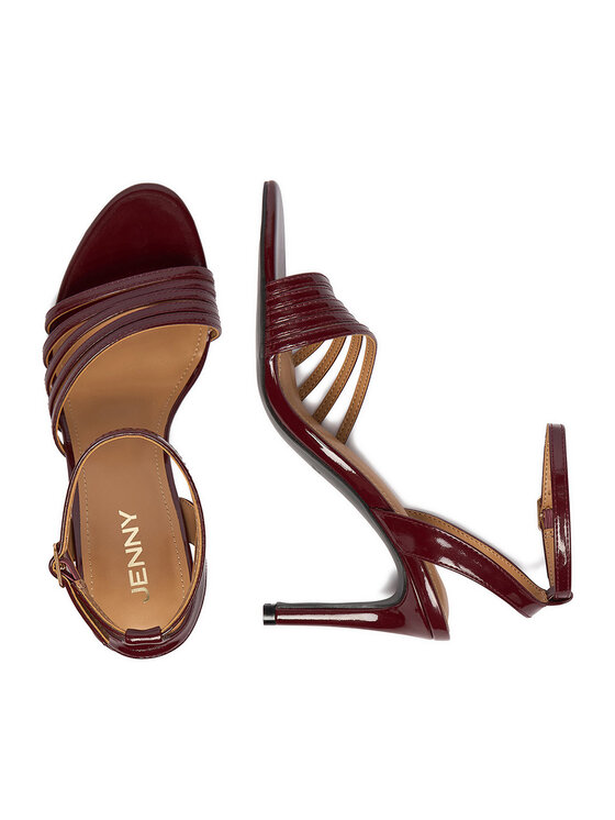 JENNY JENNY Sandali CEO-CD25-041-1 Bordo rdeča