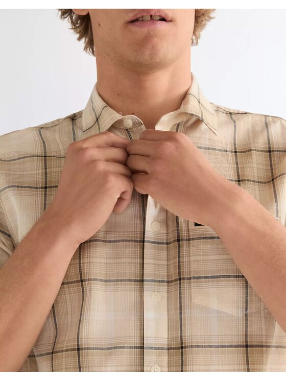 Wrangler Wrangler Koszula SS 1 PKT SHIRT Kolorowy Regular Fit