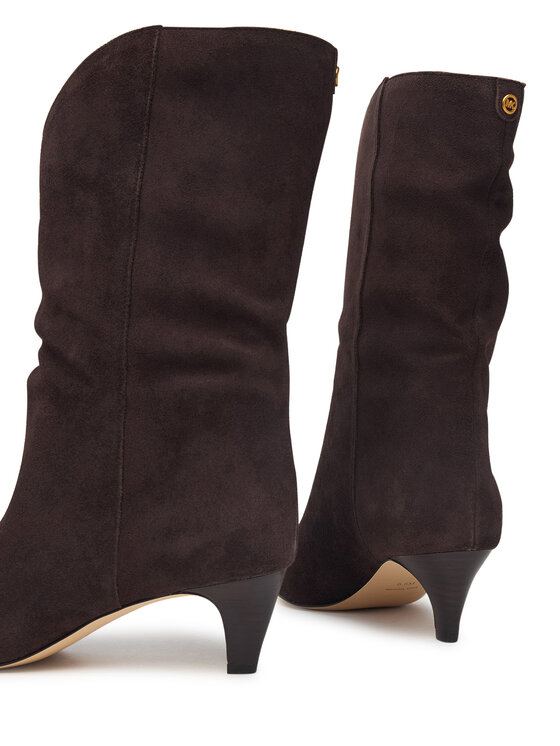 MICHAEL Michael Kors MICHAEL Michael Kors Μπότες Daniela 40F6DNME7S Σκούρο καφέ