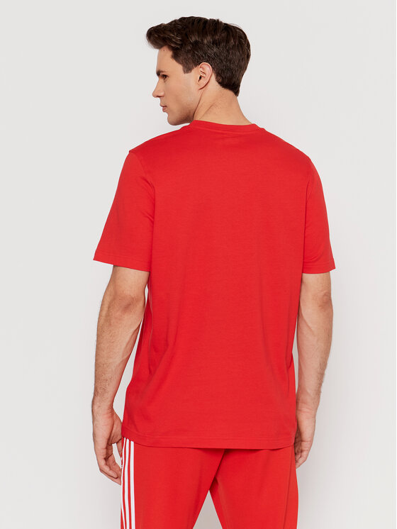 adidas T-Shirt adicolor Classics Fit Regular Trefoil Rot HE9511