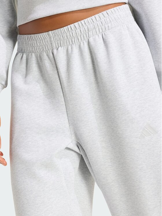adidas adidas Spodnie materiałowe 151545 Szary Loose Fit