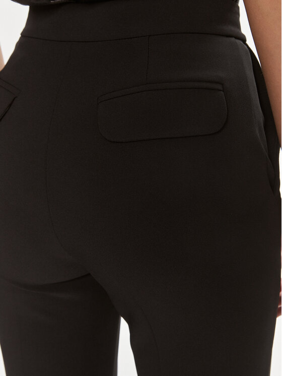 Elisabetta Franchi Elisabetta Franchi Παντελόνι υφασμάτινο PA-027-41E2-V280 Μαύρο Regular Fit