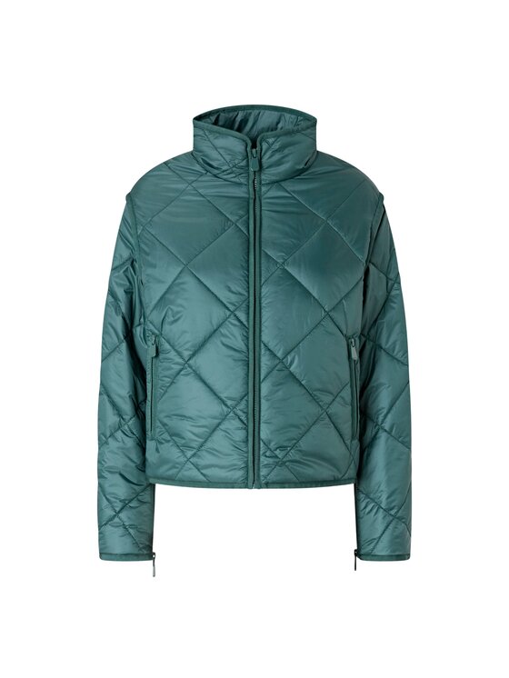 PINKO PINKO Giacca da donna Gnocchi giacca tela tecnica trapuntata Verde Regular Fit